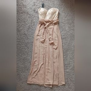 NWT Bari Jay Sequins Strapless Evening gown Gown - SIZE 10